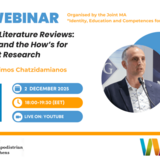 Webinar of the MA Program “Identity, Education and Competences for Democratic Culture” on Systematic Literature Reviews (December 2025)